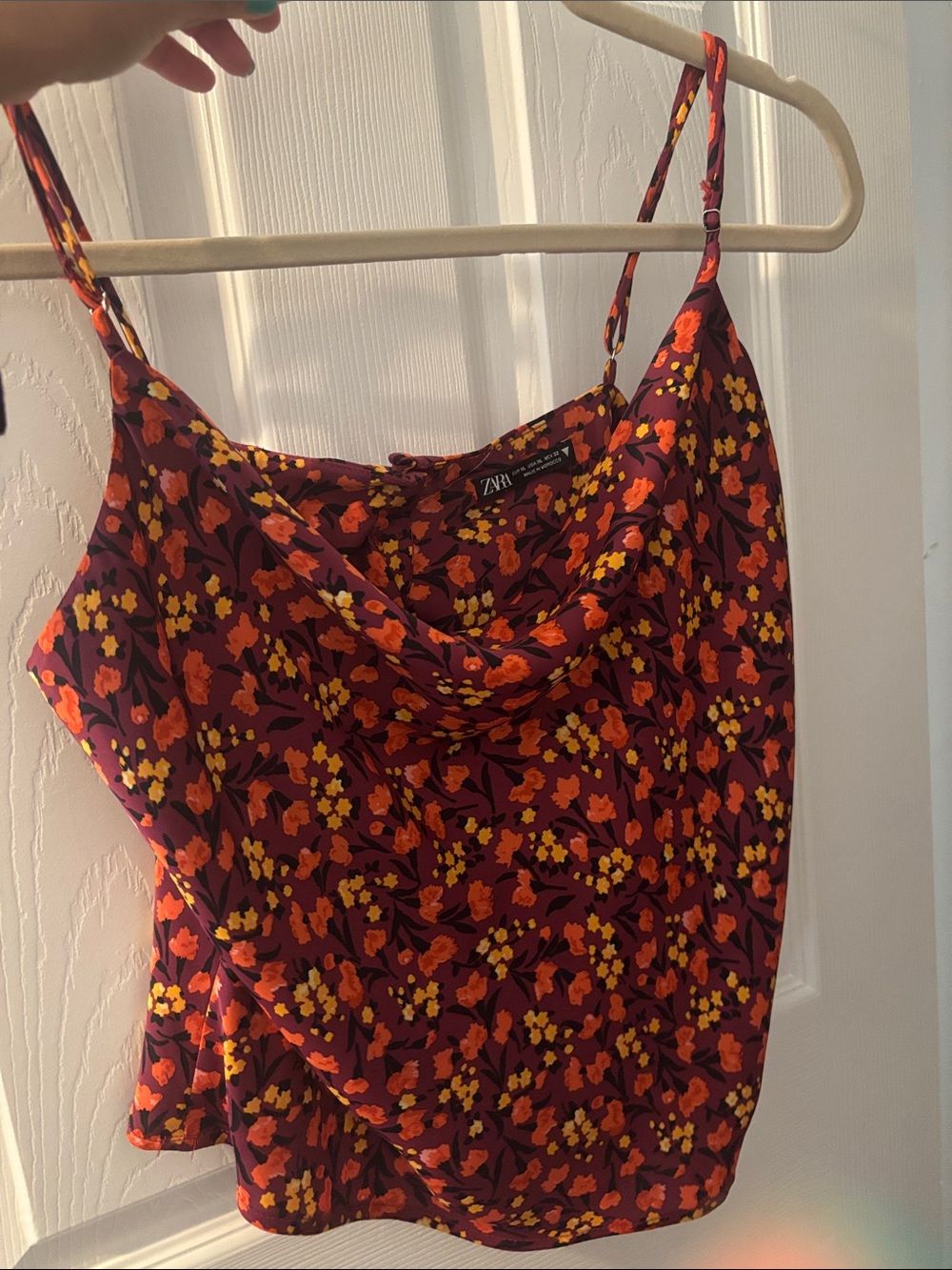 Zara flowy top